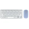 Image de T'nB iClick - Ensemble clavier et souris - sans fil - 2.4 GHz - AZERTY - bleu
