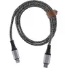 Image de T'nB Câble USB-C/Lightning - 1,5m - nylon RPET - Noir