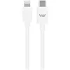 Image de T'nB - Câble Lightning - Lightning mâle pour 24 pin USB-C mâle - 1 m - blanc