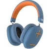 Image de T'nB BOUNCE MAX - Ecouteurs avec micro - circum-aural - Bluetooth - sans fil, filaire - jack 3,5mm - isolation acoustique - bleu, orange