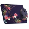 Image de - Pack Tapis de Souris + Souris Ergonomique Fluide, Design Tropic, Design Exclusif - Violet