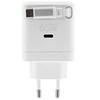 Image de T'nB - Adaptateur secteur - avec câble intégré - 65 Watt - PD, Turbo Charge - 2 connecteurs de sortie (24 pin USB-C) - blanc
