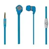 Image de - Ecouteurs avec micro - intra-auriculaire - filaire - jack 3,5mm - gris, bleu