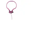 Image de WE sport intra - Ecouteurs avec micro - intra-auriculaire - montage derrière le cou - filaire - jack 3,5mm - rose