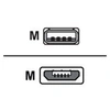 Image de WE - Câble USB - Micro-USB de type B (M) pour USB (M) - 1 m - argent