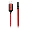 Image de WE - Câble USB - Micro-USB de type B (M) pour USB (M) - 1 m - rouge