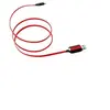 Image de WE - Câble USB - 24 pin USB-C (M) pour USB (M) - 1 m - rouge