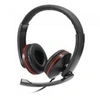 Image de Casques et écouteurs WE Casque WE micro filaire arceau réglable Noir