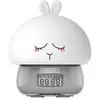 Image de Réveil lumineux Lapin Blanc avec télécommande