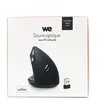 Image de WE - Souris verticale - ergonomique - pour gauchers - optique - 5 boutons - sans fil - 2.4 GHz - récepteur sans fil USB