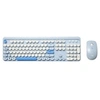 Image de Pack clavier + souris sans fil: coloris Bleu