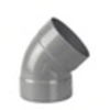Image de Coude PVC double Femelle 45° D125 - - 3026063