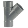 Image de Culotte PVC double femelle 45° D80 - - 3026030