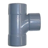 Image de Té pied de biche PVC double Femelle 87°30 D80 - - 3025771