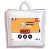 Image de Couette tempérée 140x200 cm - 1 personne - Protection anti punaise, anti acarien - 300G/m² - Blanc - Fabriqué en France