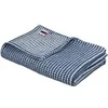 Image de Plaid - - Coton caresse - Marine
