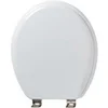 Image de Abattant double tradition blanc