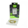 Image de Sac microfibre adaptable par 4 hemo14+ pour aspirateur firstline, moulinex, rowenta, satrap, upo , accessimo, city space, compacteo, compacteo [. . .