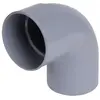 Image de Coude 87°30 MF, PVC gris - Ø 100 mm, Ref.UCT8