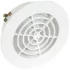 Image de Grille d'aération ronde Ø100 blanche