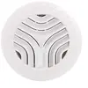 Image de Grille de ventilation à encastrer aération intérieur pour tubes PVC D 80mm blanc - - 1GATM80