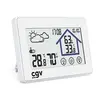 Image de Station Météo Sans Fil - - My Meteo-1Bm - Contrôle Tactile - Horloge Et Calendrier - Facile A Utiliser