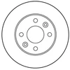 Image de Disque De Frein Trw Df1015 Renault