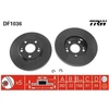 Image de Disque De Frein Trw Df1036 Renault