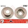 Image de Disque De Frein Trw Df1114 Citroen;Fiat;Peugeot