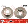 Image de Disque De Frein Trw Df1542 Audi