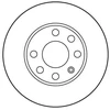 Image de Disque De Frein Trw Df1607 Opel