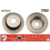 Image de Disque De Frein Trw Df1674 Volvo