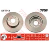 Image de Disque De Frein Trw Df1743 Alfa Romeo;Fiat;Lancia