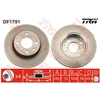 Image de Disque De Frein Trw Df1791 Autobianchi;Fiat;Lancia