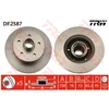 Image de Disque De Frein Trw Df2587 Volkswagen