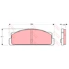 Image de Kit De Plaquettes De Frein, Frein À Disque Gdb107 Trw Trw Gdb107 Autobianchi;Fiat;Lancia;Seat;Talbot