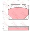 Image de Kit De Plaquettes De Frein, Frein À Disque Cotec Gdb140 Trw Trw Gdb140 Lada
