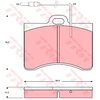 Image de Kit De Plaquettes De Frein, Frein À Disque Gdb165 Trw Trw Gdb165 Citroen;Peugeot