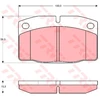 Image de Kit De Plaquettes De Frein, Frein À Disque Cotec Gdb199 Trw Trw Gdb199 Lotus;Opel;Vauxhall