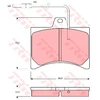 Image de Kit De Plaquettes De Frein, Frein À Disque Gdb276 Trw Trw Gdb276 Citroen;Peugeot