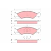 Image de Kit De Plaquettes De Frein, Frein À Disque Gdb311 Trw Trw Gdb311 Ford