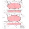 Image de Kit De Plaquettes De Frein, Frein À Disque Gdb313 Trw Trw Gdb313 Alpine;Citroen