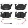 Image de Kit De Plaquettes De Frein, Frein À Disque Cotec Gdb327 Trw Trw Gdb327 Citroen;Mercedes-Benz;Peugeot;Renault