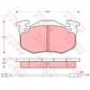 Image de Kit De Plaquettes De Frein, Frein À Disque Cotec Gdb328 Trw Trw Gdb328 Renault