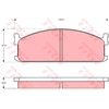 Image de Kit De Plaquettes De Frein, Frein À Disque Gdb345 Trw Trw Gdb345 Bedford;Isuzu
