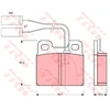 Image de Kit De Plaquettes De Frein, Frein À Disque Gdb363 Trw Trw Gdb363 Alfa Romeo