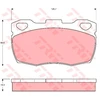 Image de Kit De Plaquettes De Frein, Frein À Disque Cotec Gdb395 Trw Trw Gdb395 Land Rover