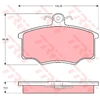 Image de Kit De Plaquettes De Frein, Frein À Disque Gdb403 Trw Trw Gdb403 Audi