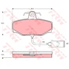 Image de Kit De Plaquettes De Frein, Frein À Disque Gdb412 Trw Trw Gdb412 Jaguar