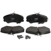 Image de Kit De Plaquettes De Frein, Frein À Disque Gdb447 Trw Trw Gdb447 Alfa Romeo;Citroen;Fiat;Peugeot